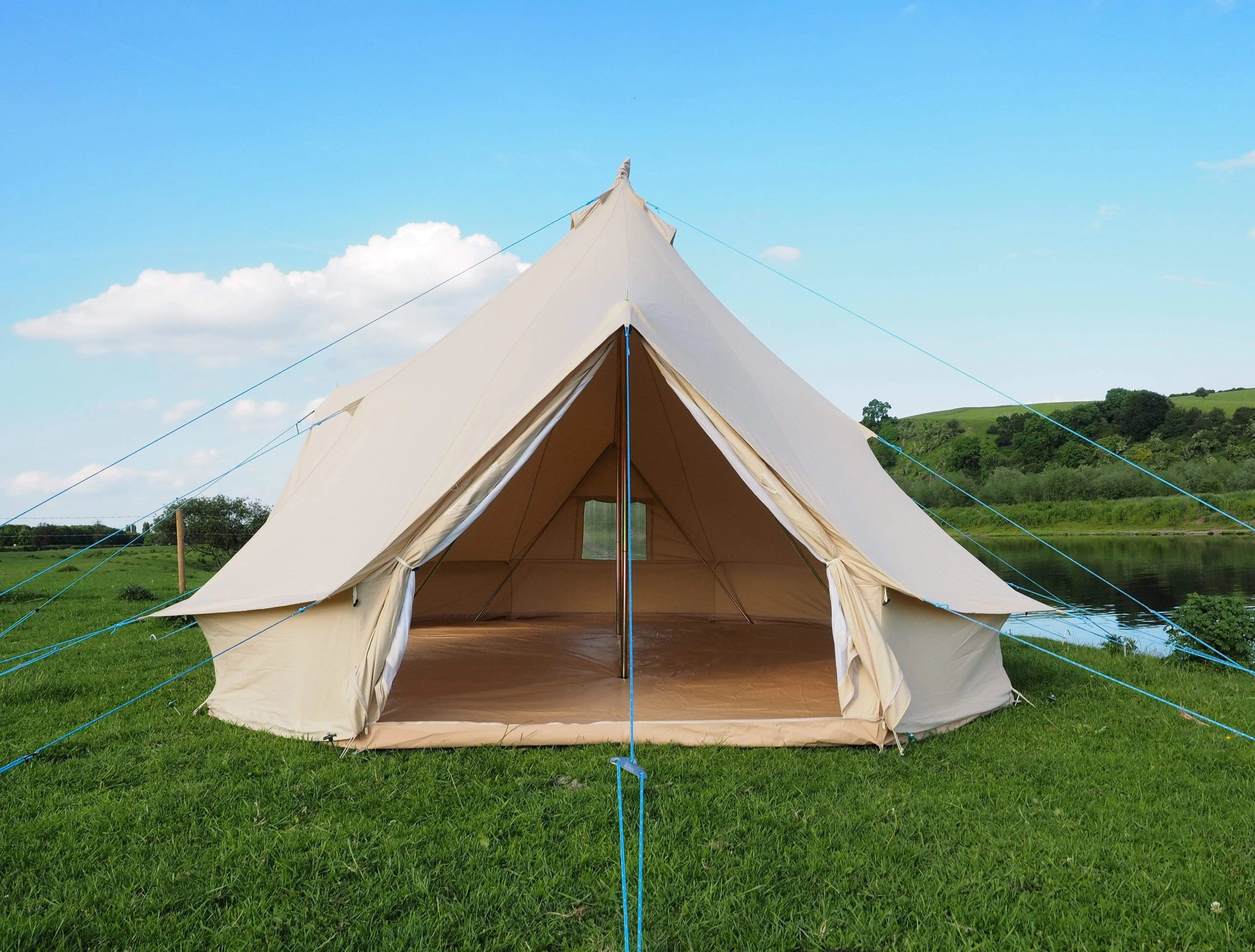 6m x 4m Emperor Tent 'Superlite' 200gsm Polycotton Canvas