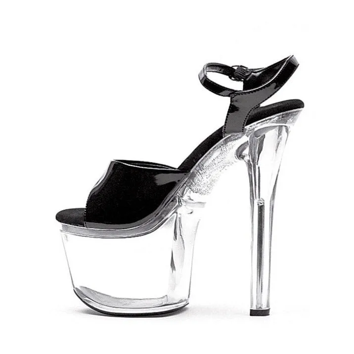 7" Heel Flirt Stiletto Platform (ES711-Flirt-C)