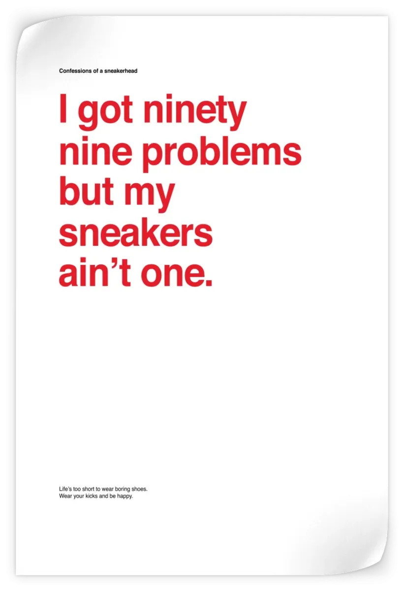 99 Problems But Sneakers Ain't One I Wall Art