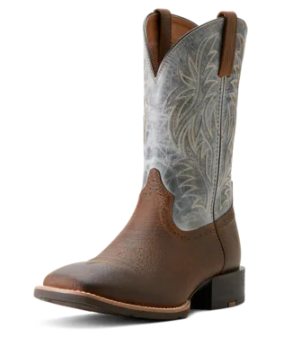 Ariat Men's Glacier Blue Sport Wide Square Toe Cowboy Boot