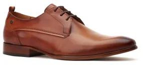 Base London Gambino Mens Leather Lace Up Derby Shoe