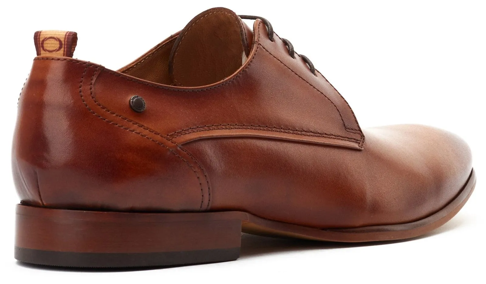 Base London Gambino Mens Leather Lace Up Derby Shoe