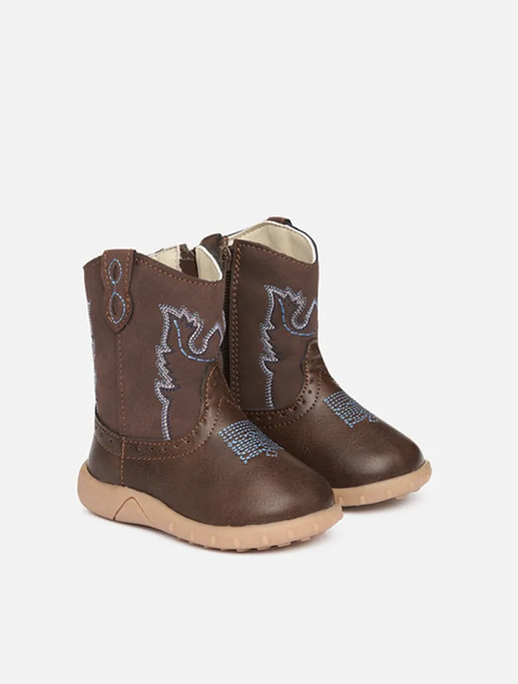 Baxter Baby Western Boots - Brown - 481