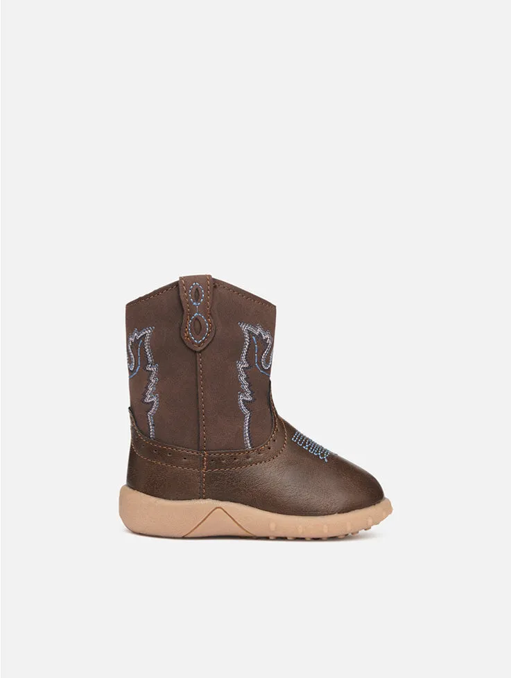 Baxter Baby Western Boots - Brown - 481