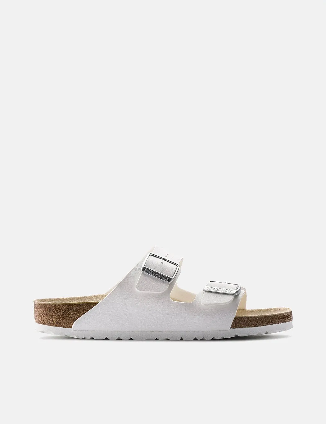 Birkenstock Arizona Leather Sandals (Regular) - White