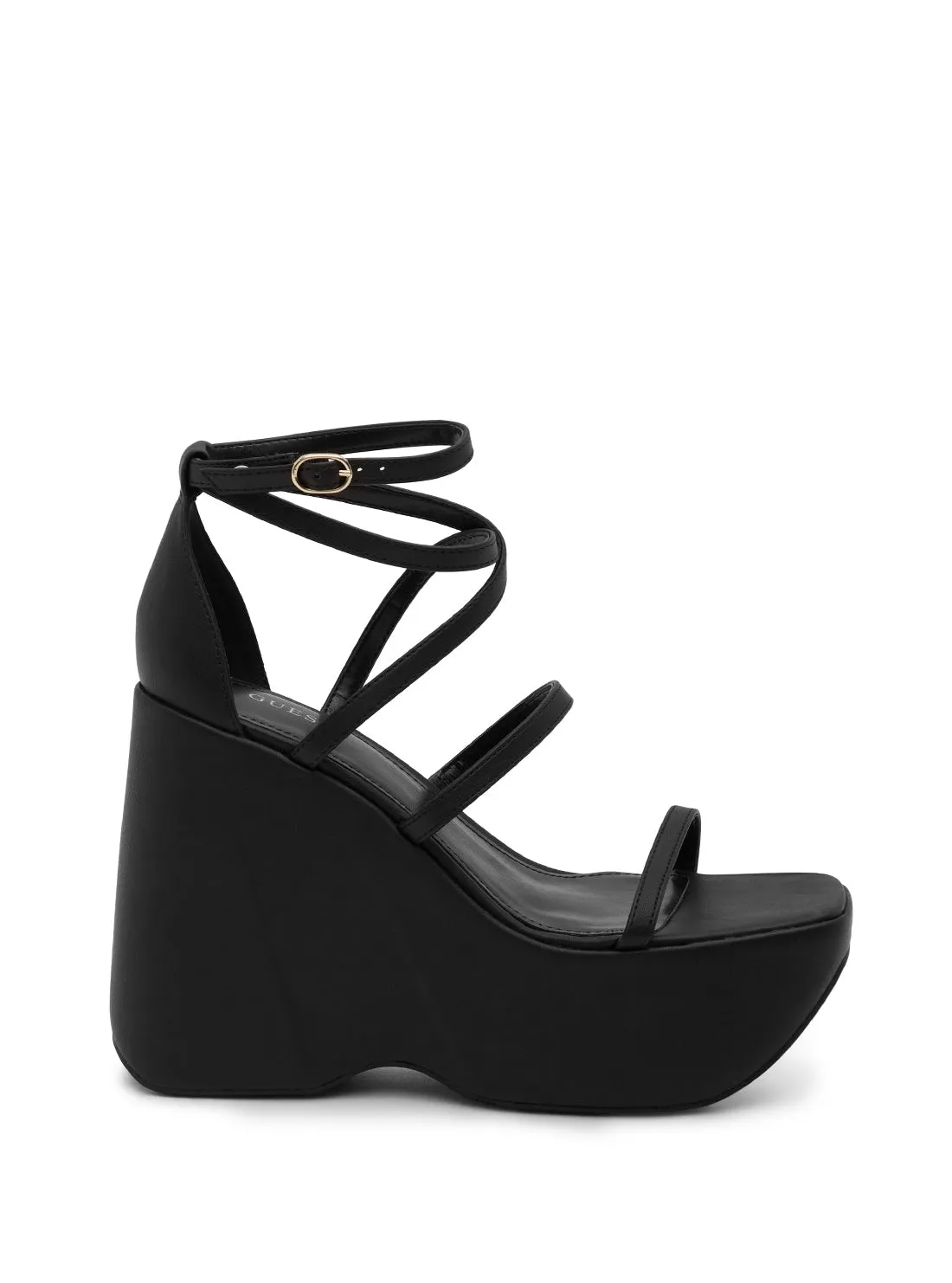 Black Angelli Platform Heels