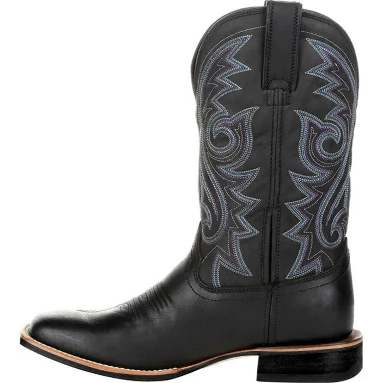 Black Western Boots