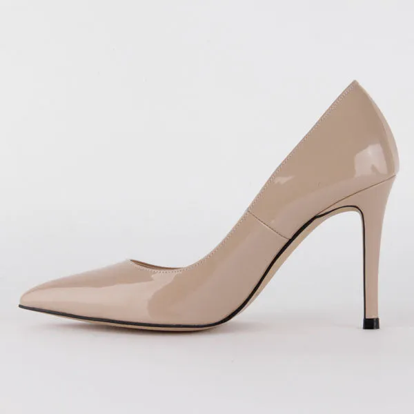 BRAMARE - beige patent