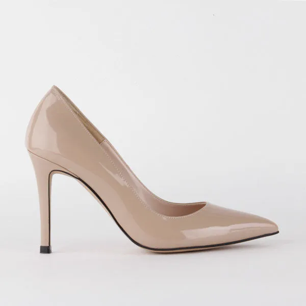 BRAMARE - beige patent