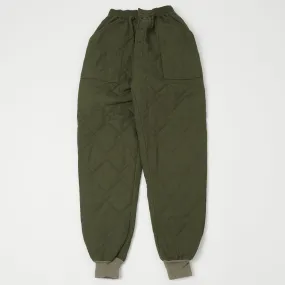 Buzz Rickson's CWU-9P Civilian Model Liner Trouser - Olive