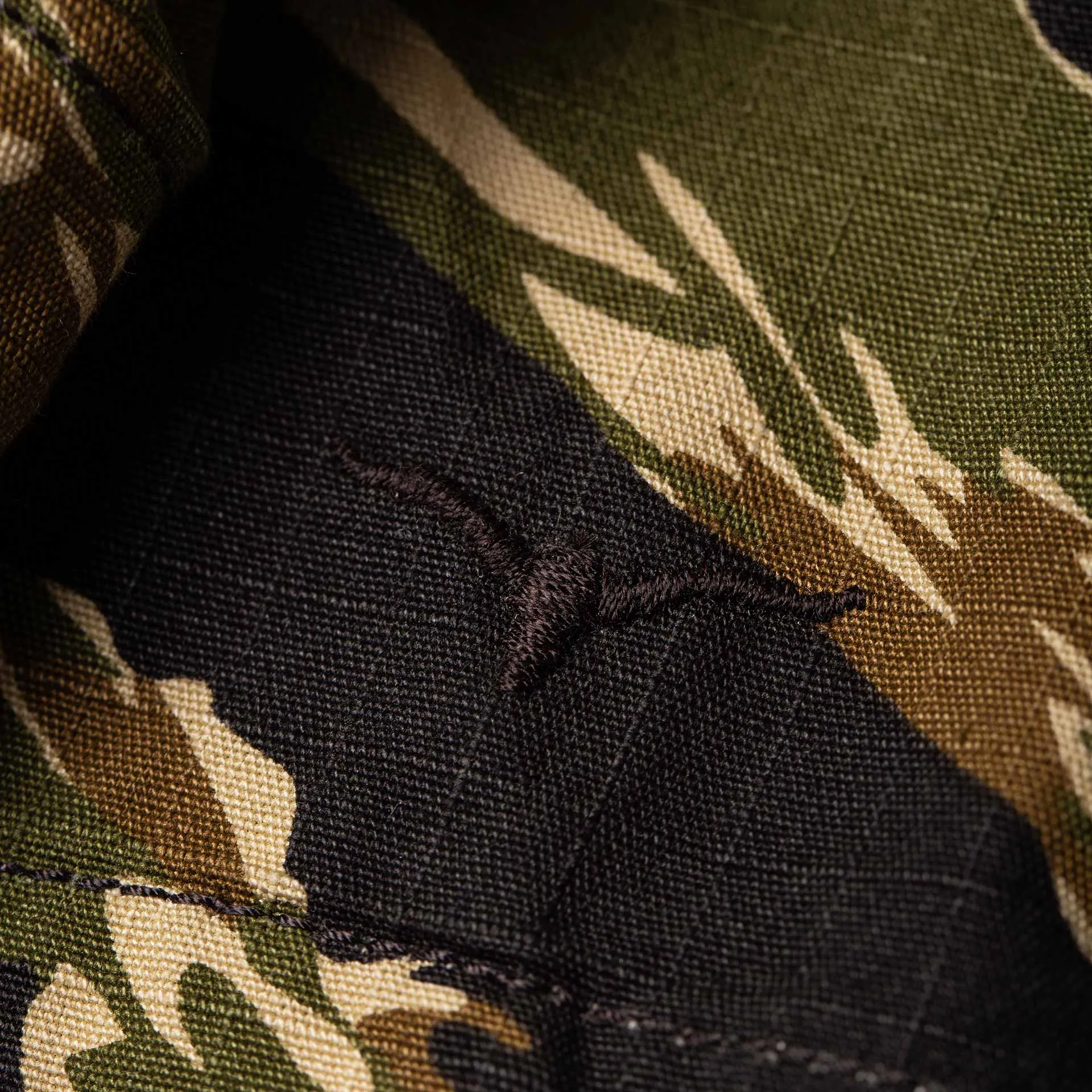 BWS-03 MILITARY OVERSHIRT 8 oz. tiger camo ripstop [AW24]