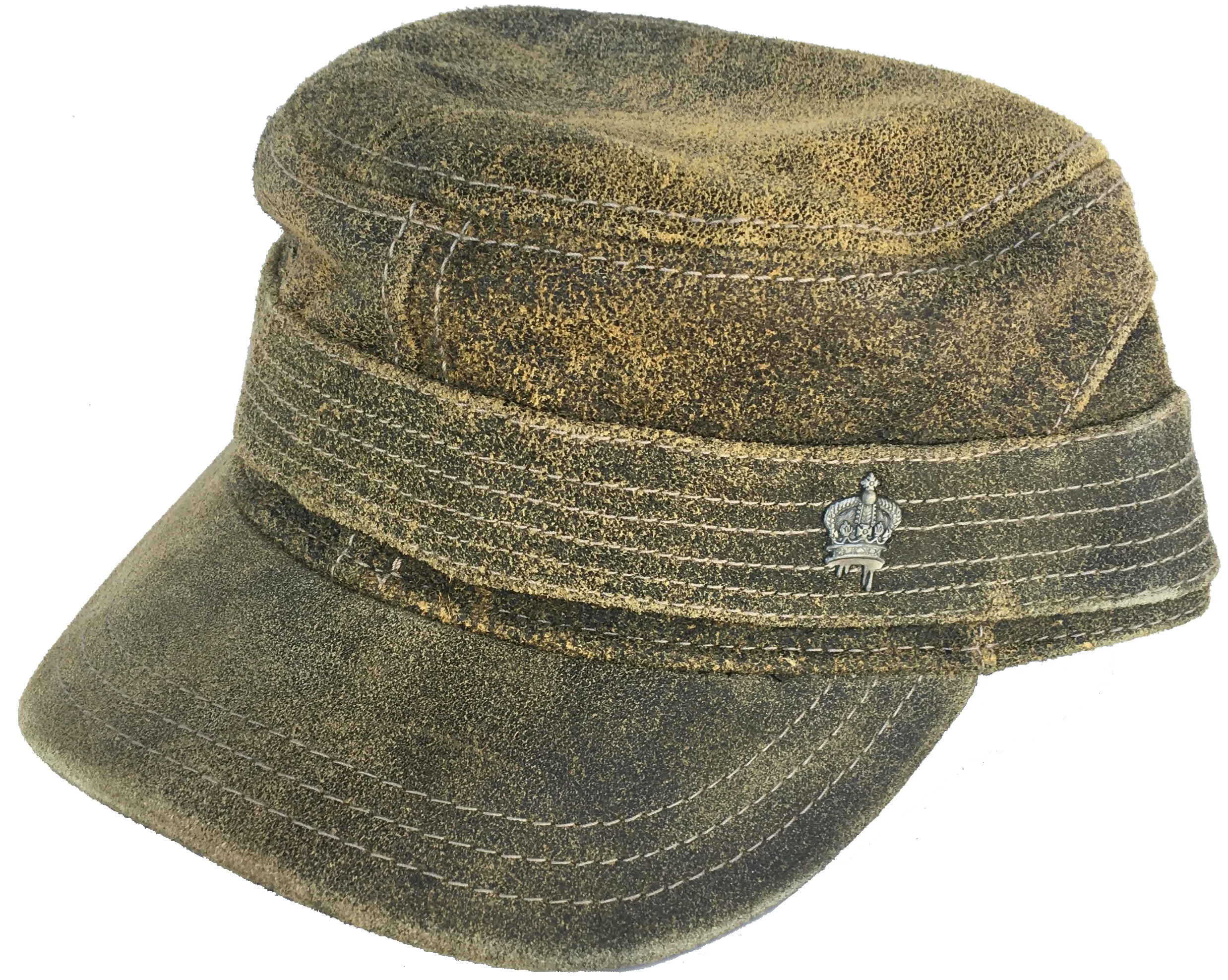 Christys' Crown Vintage Legion Hat Suede Leather