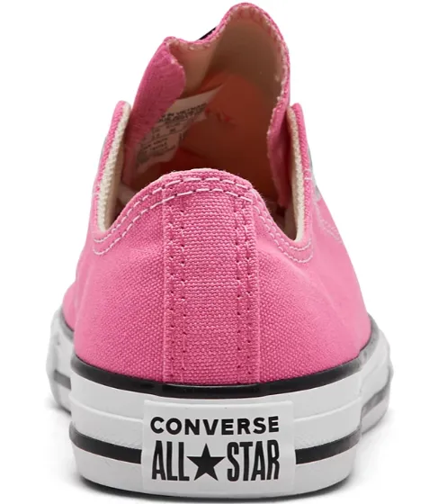 Converse Kids Pink Chuck Taylor All Star Low Top Shoes 3J238