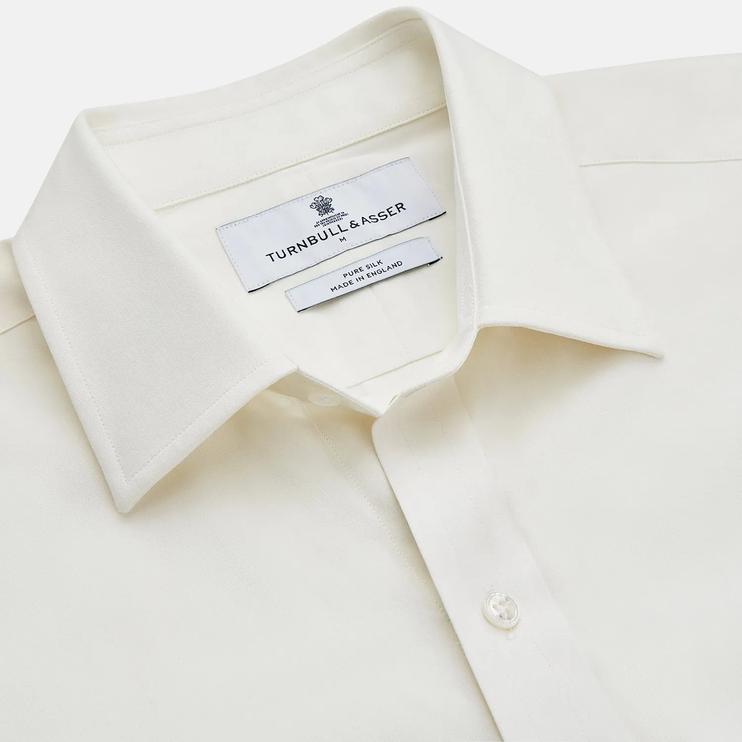 Cream Silk Weekend Fit Fairlight Shirt