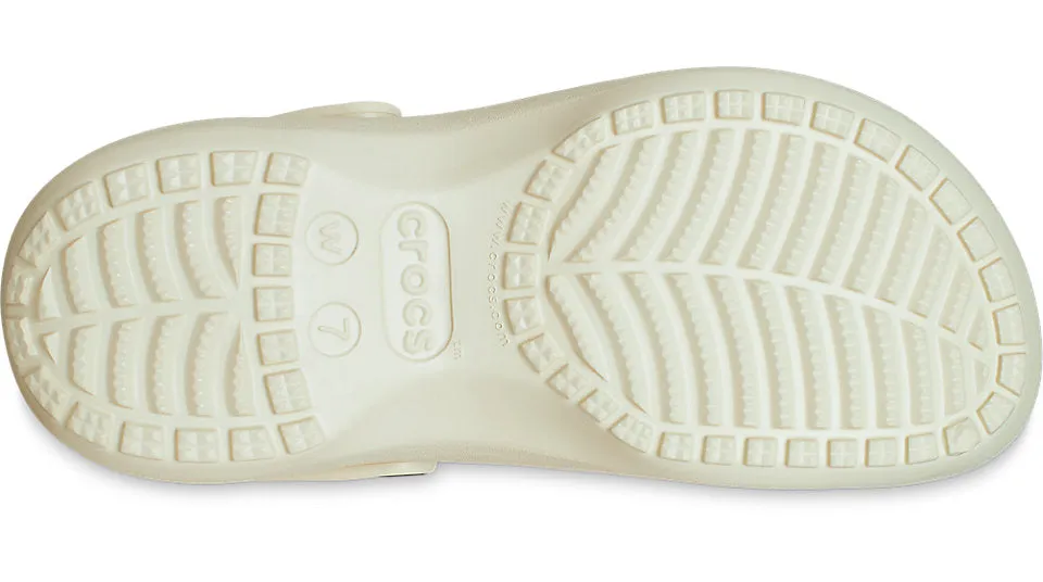 Crocs Classic Platform Clog Bone