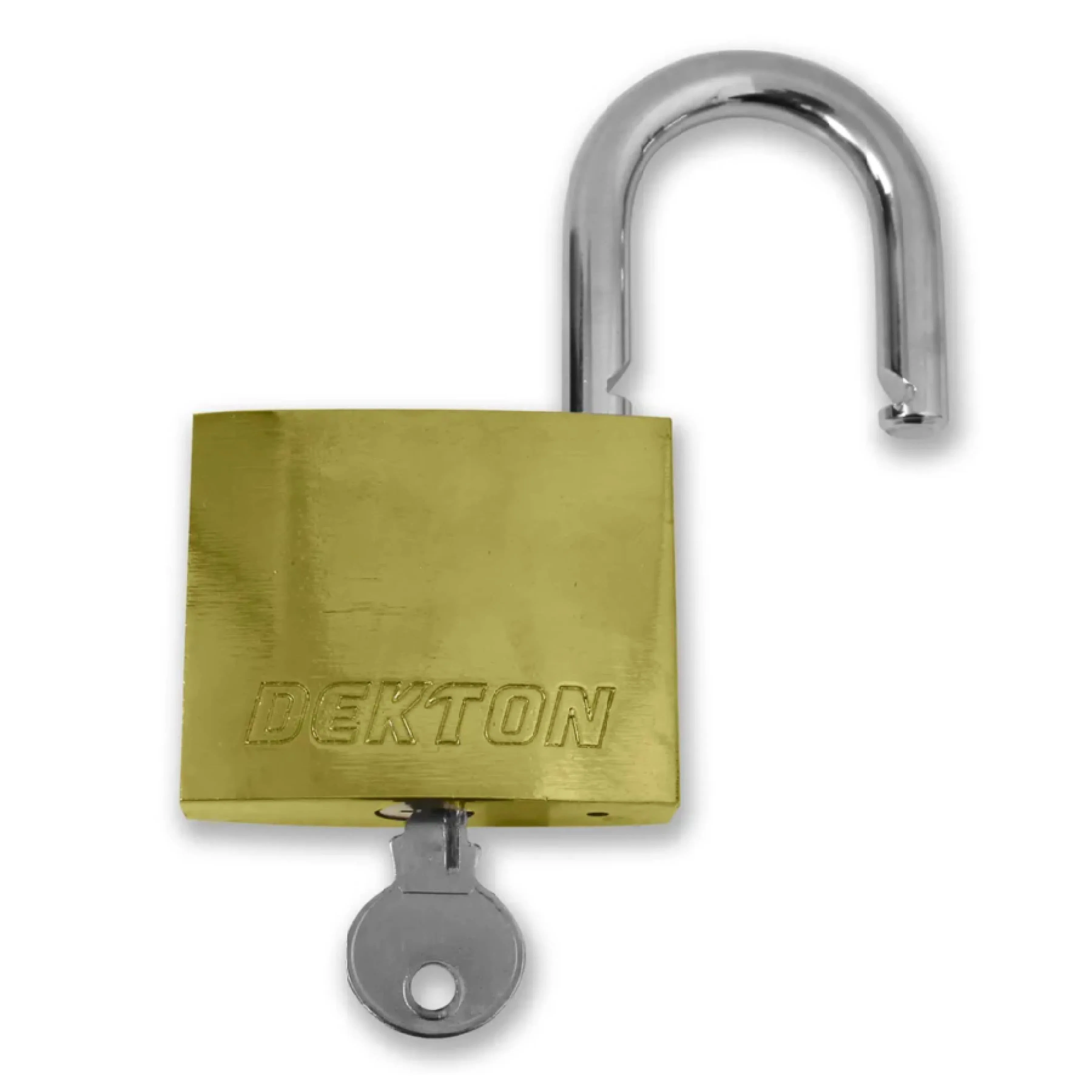 DEKTON 50mm Titanium Plated Iron Padlock