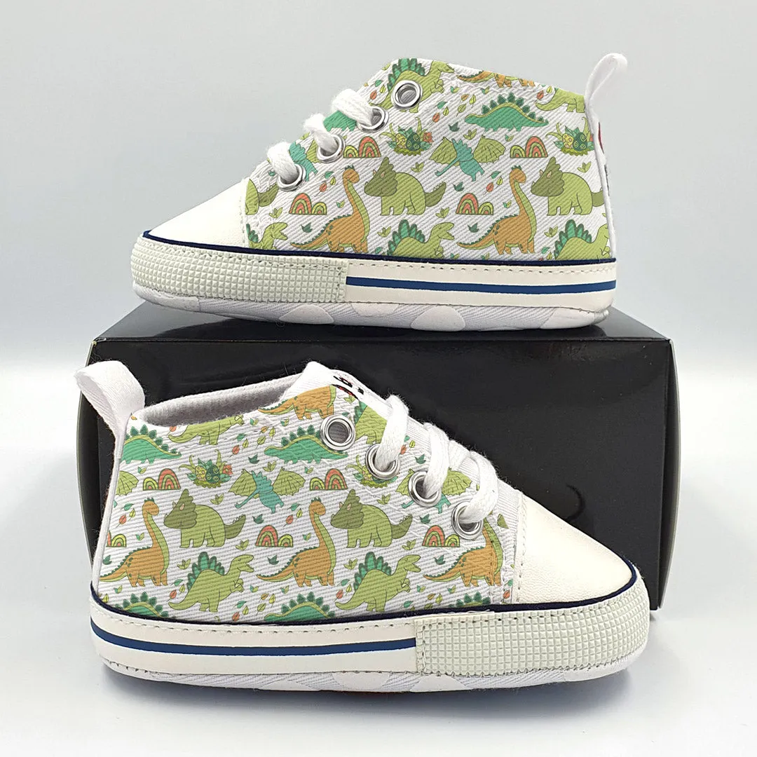 Dinosaur Print Baby Bump Shoes