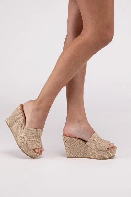 Espy Wedge Platform Heels