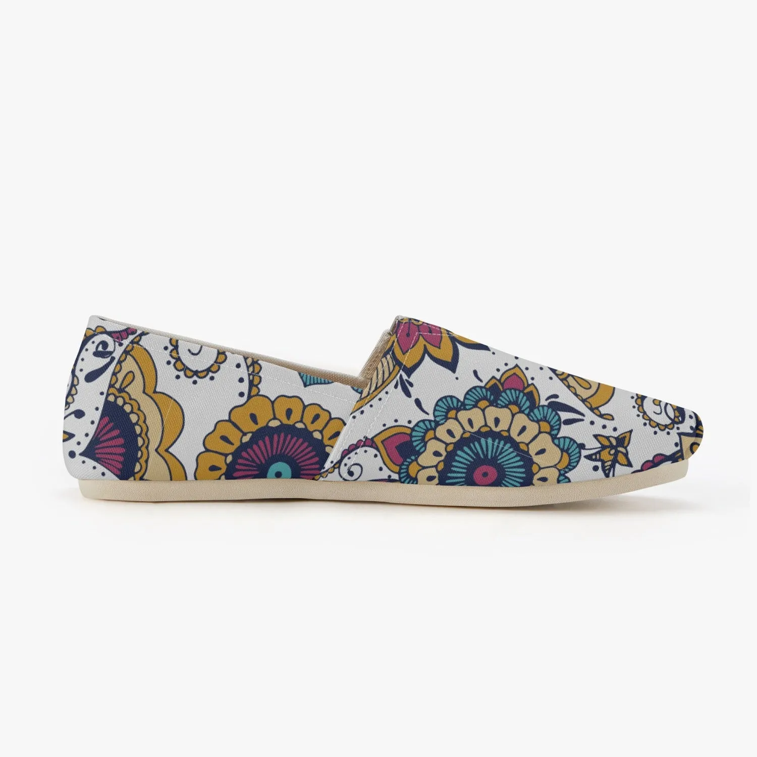 Fall Paisley Canvas Toms Shoes