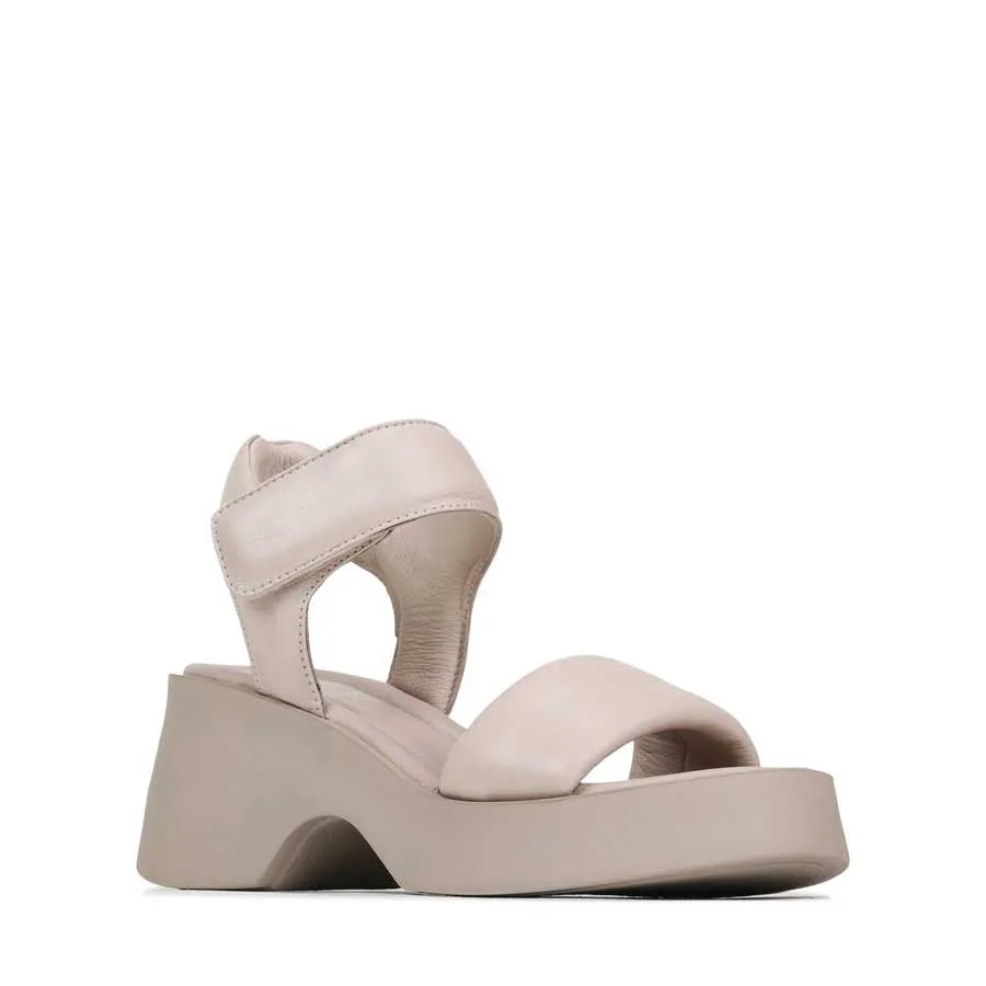 FLORINA CHUNKY WEDGE SANDALS LEATHER