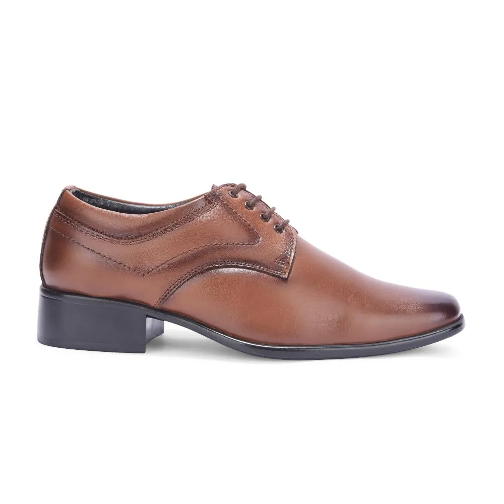 Fortune By Liberty Men HIL-3 Tan Formal Lacing Derby Shoes