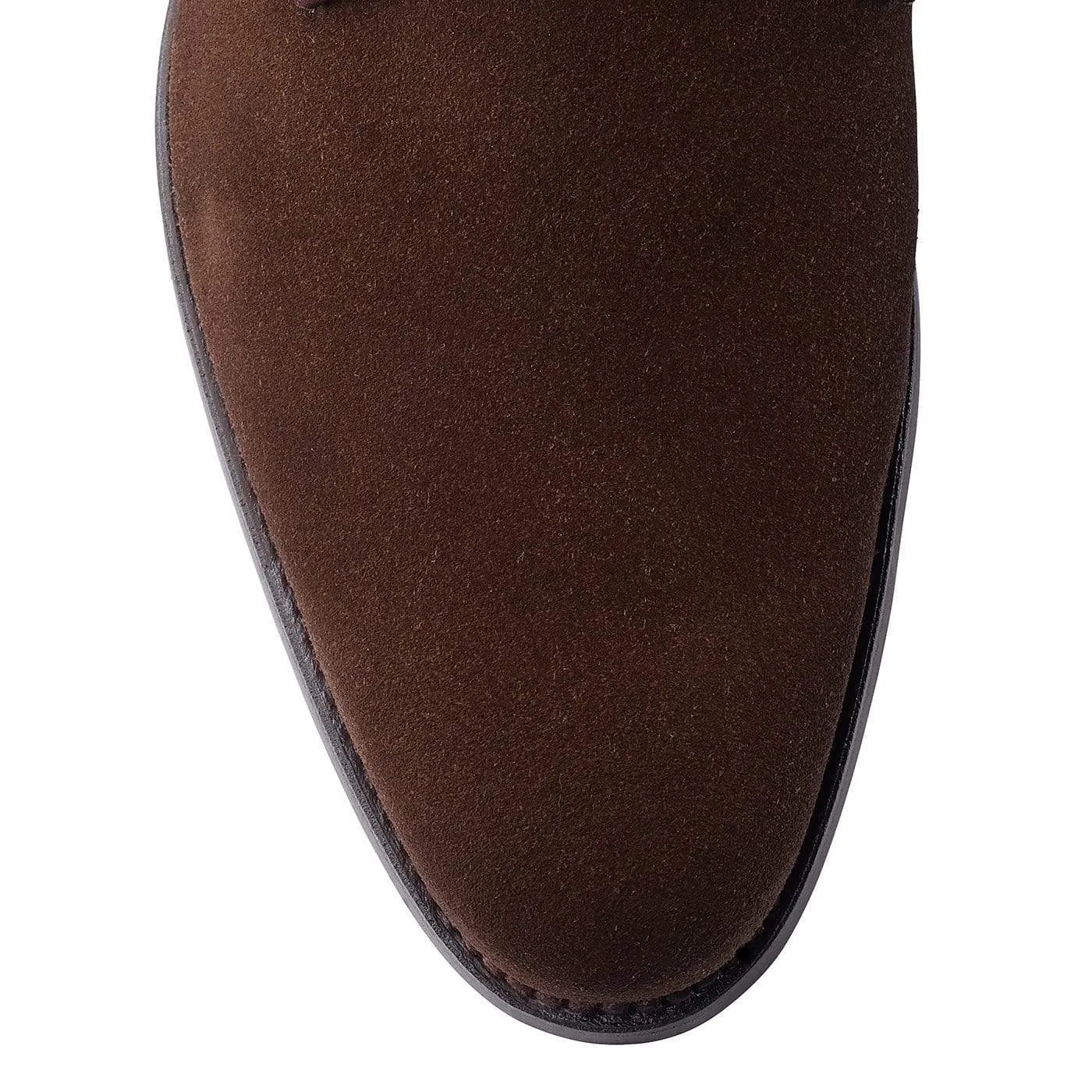 Helston 2 Dark Brown Suede