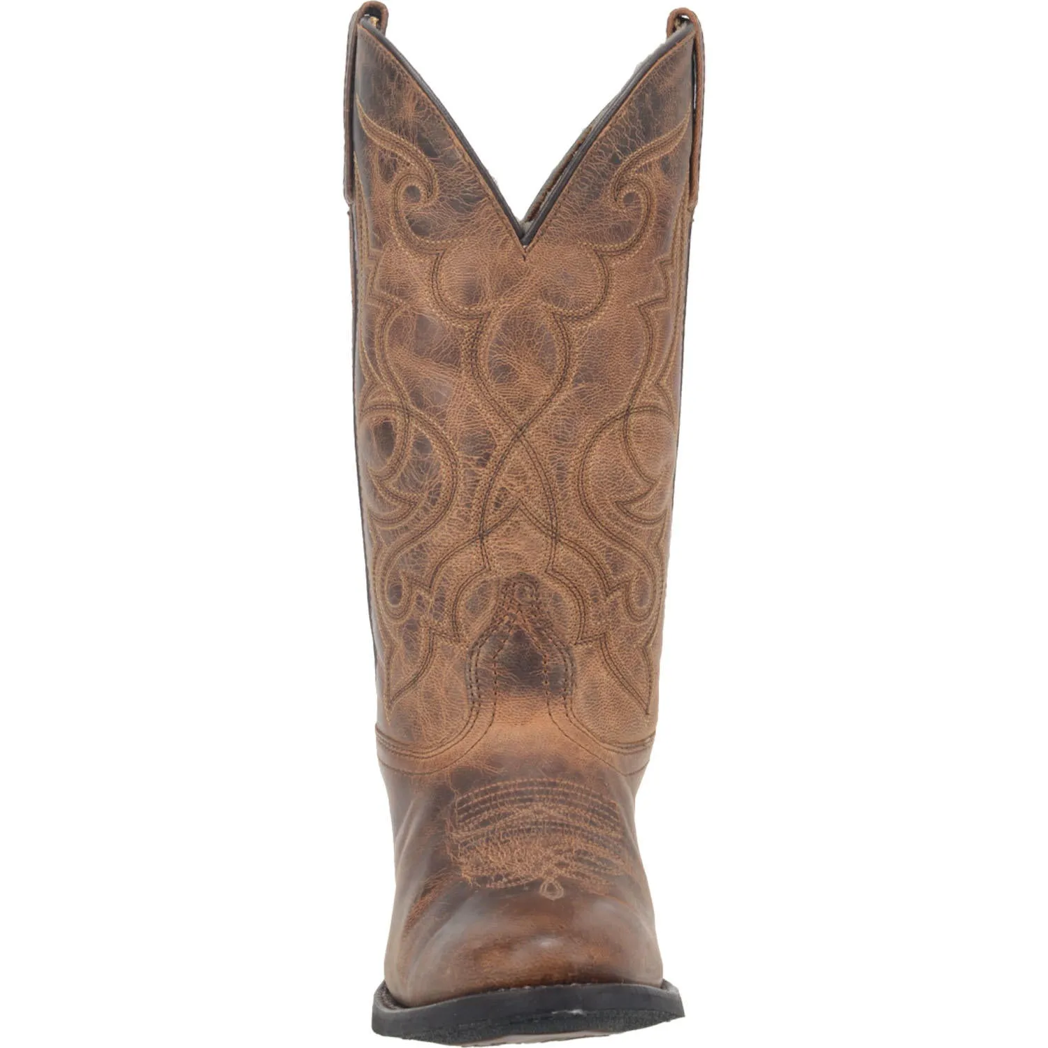 Laredo Women's Maddie Leather Boot - Tan Distressed 51112