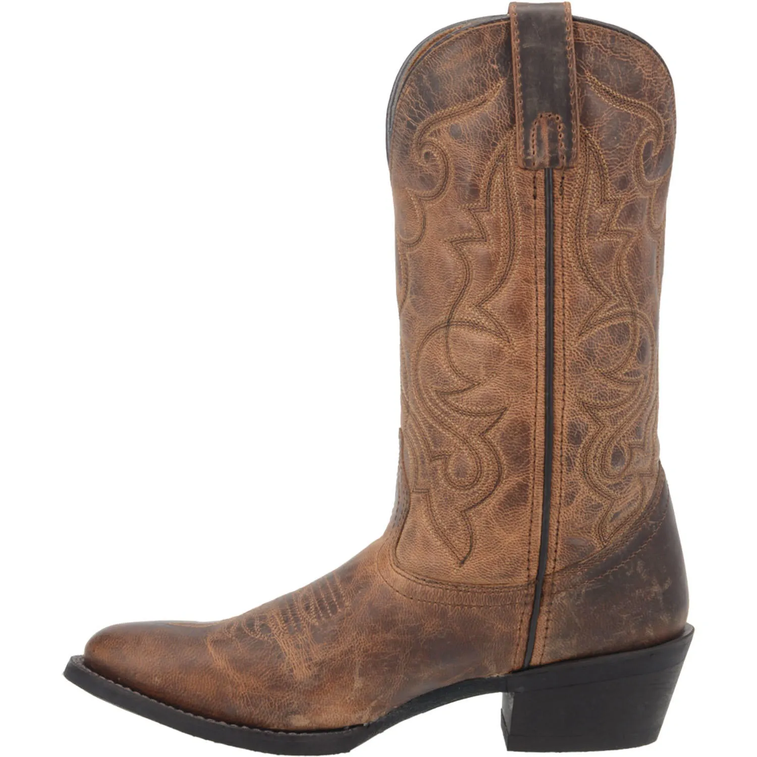 Laredo Women's Maddie Leather Boot - Tan Distressed 51112