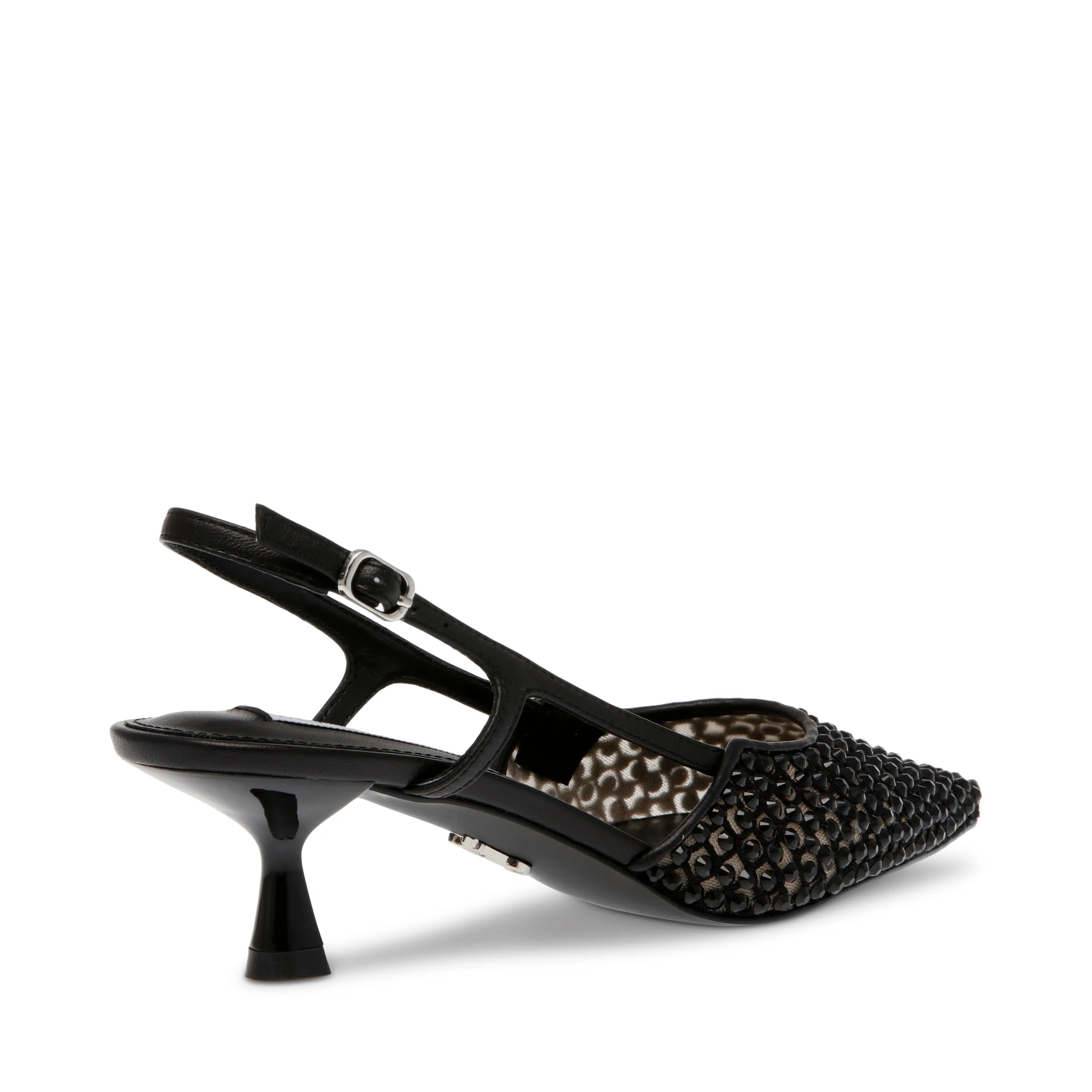 Legaci-MR Slingback BLK RHINESTONE