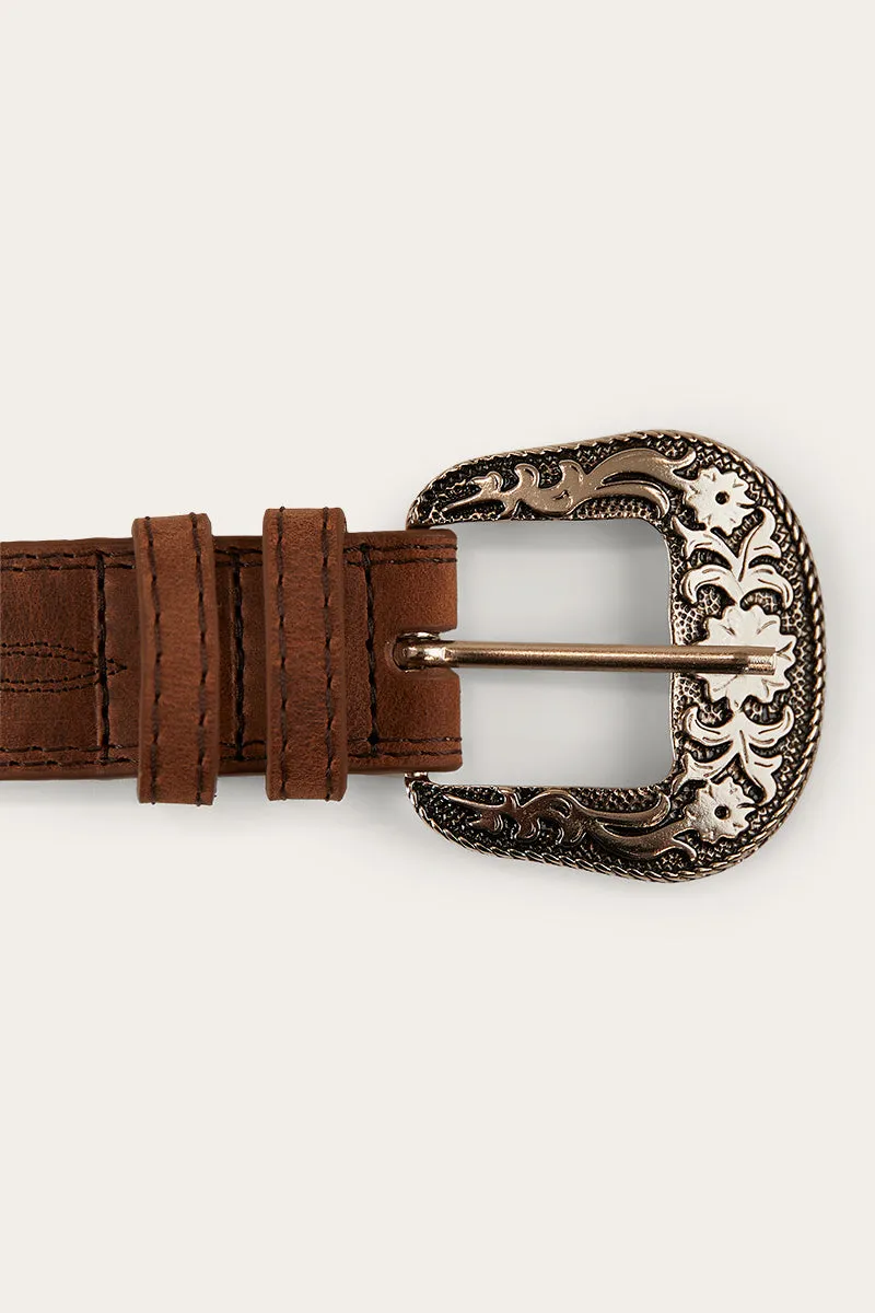 Lilyvale Womens Belt - Burnt Brown