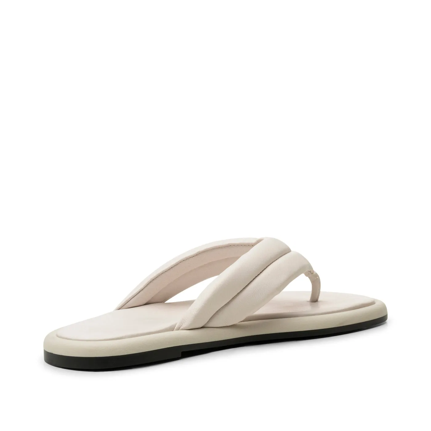 Lotta sandal læder - OFF WHITE