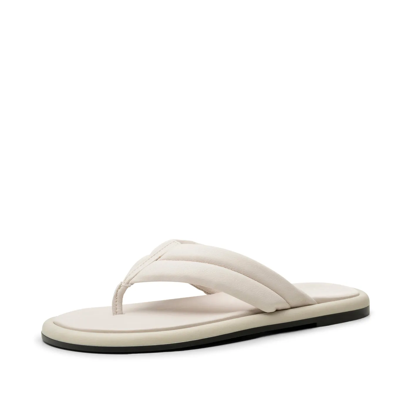 Lotta sandal læder - OFF WHITE