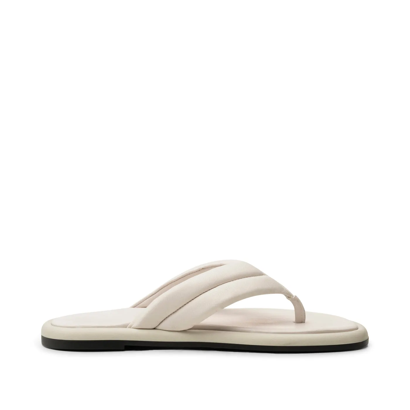 Lotta sandal læder - OFF WHITE