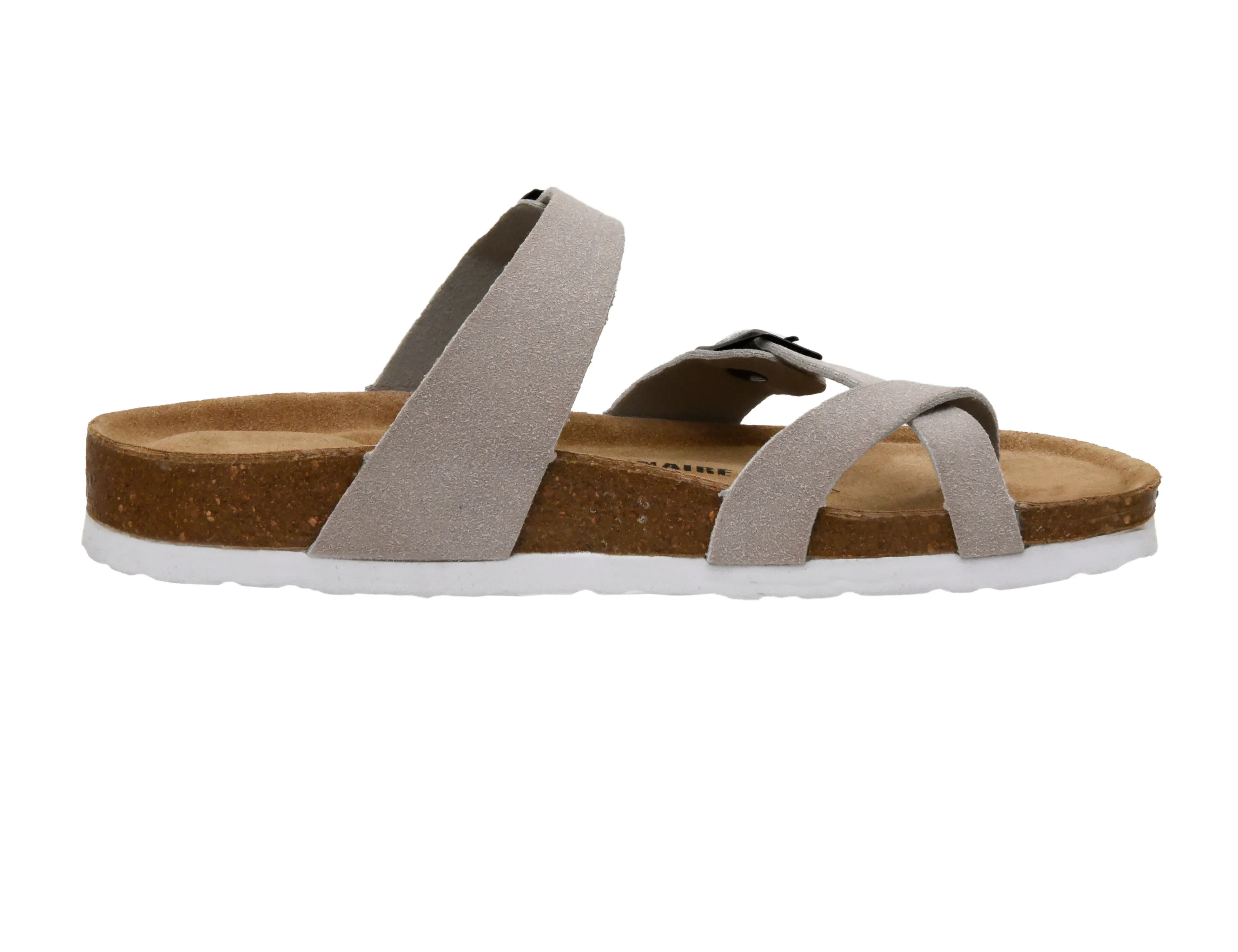 Luna Cork Footbed Sandal Suedes