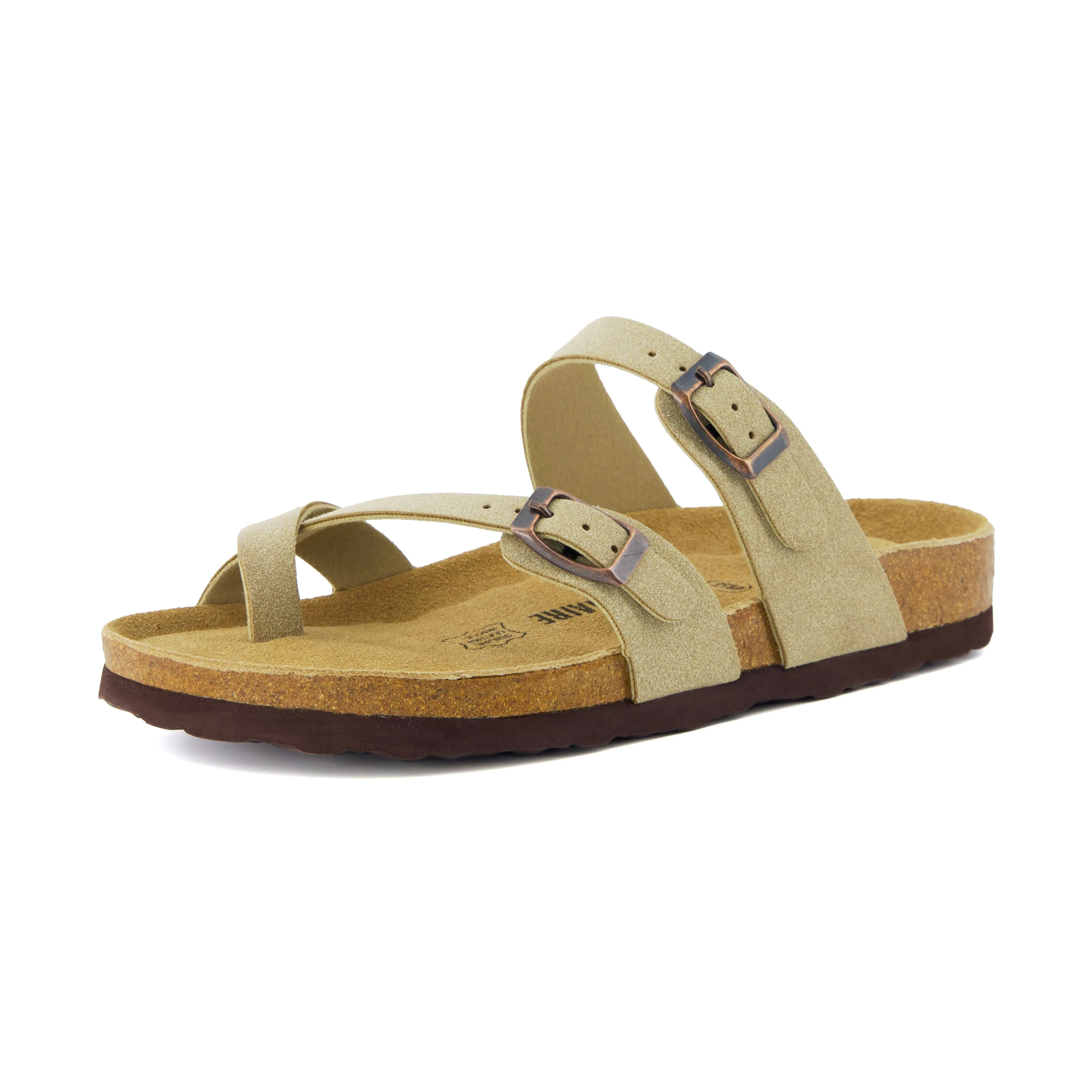 Luna Cork Footbed Sandal Suedes