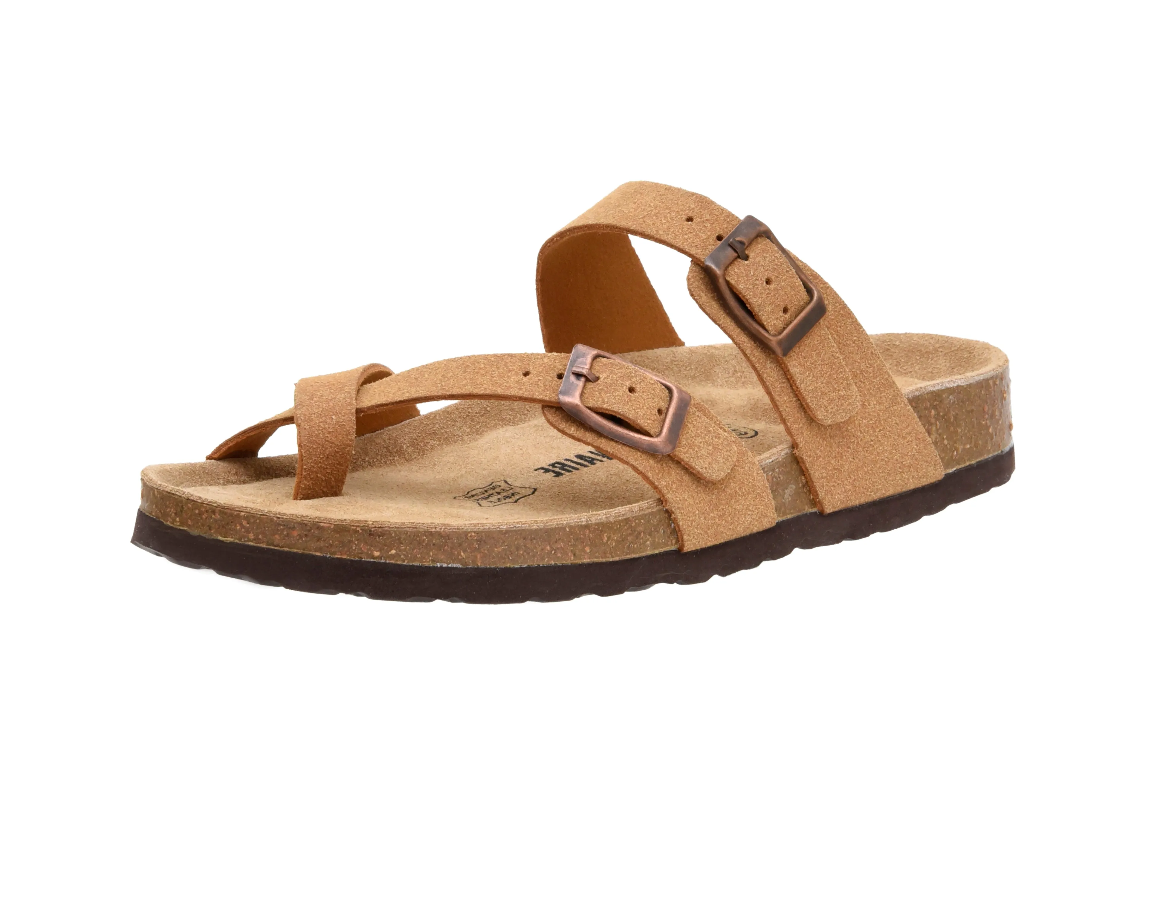 Luna Cork Footbed Sandal Suedes