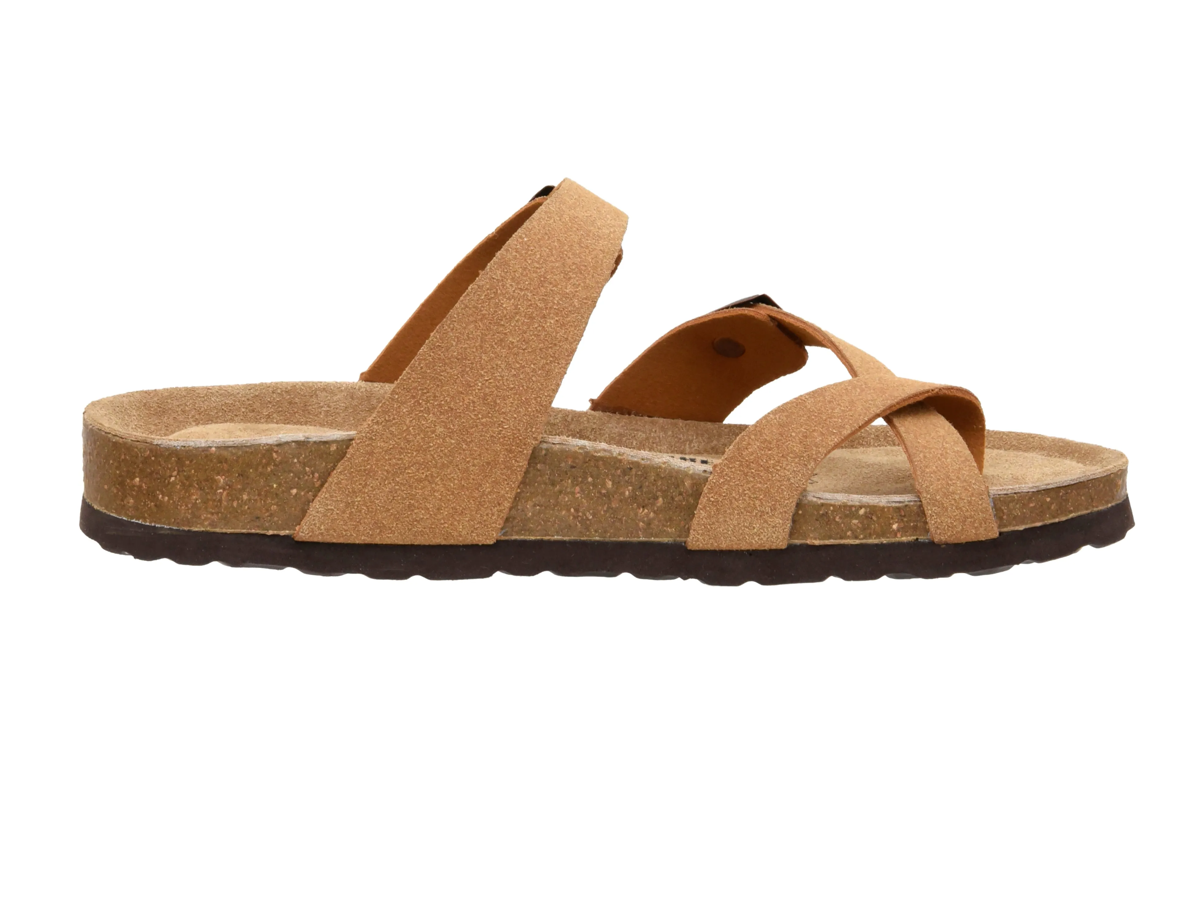 Luna Cork Footbed Sandal Suedes