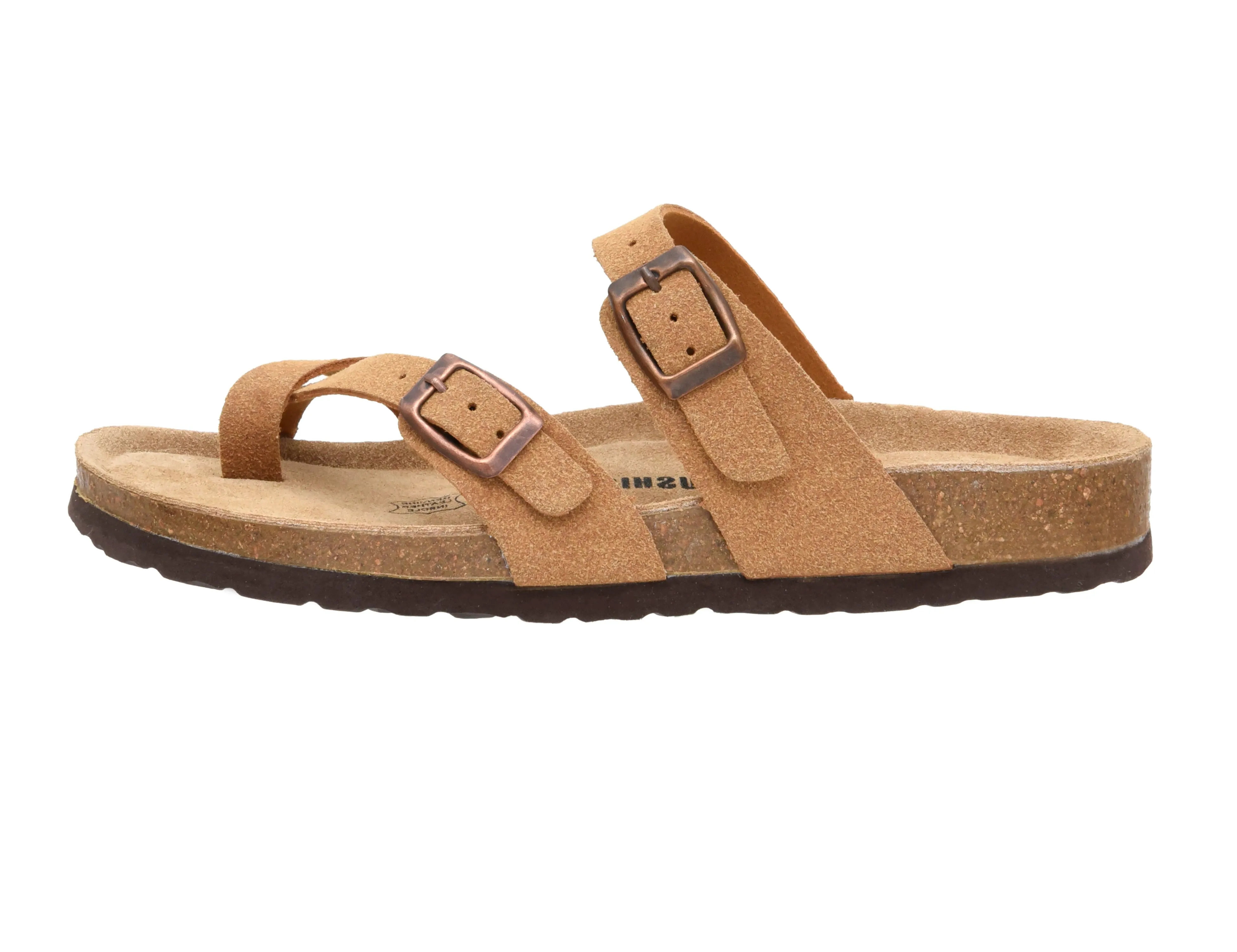 Luna Cork Footbed Sandal Suedes