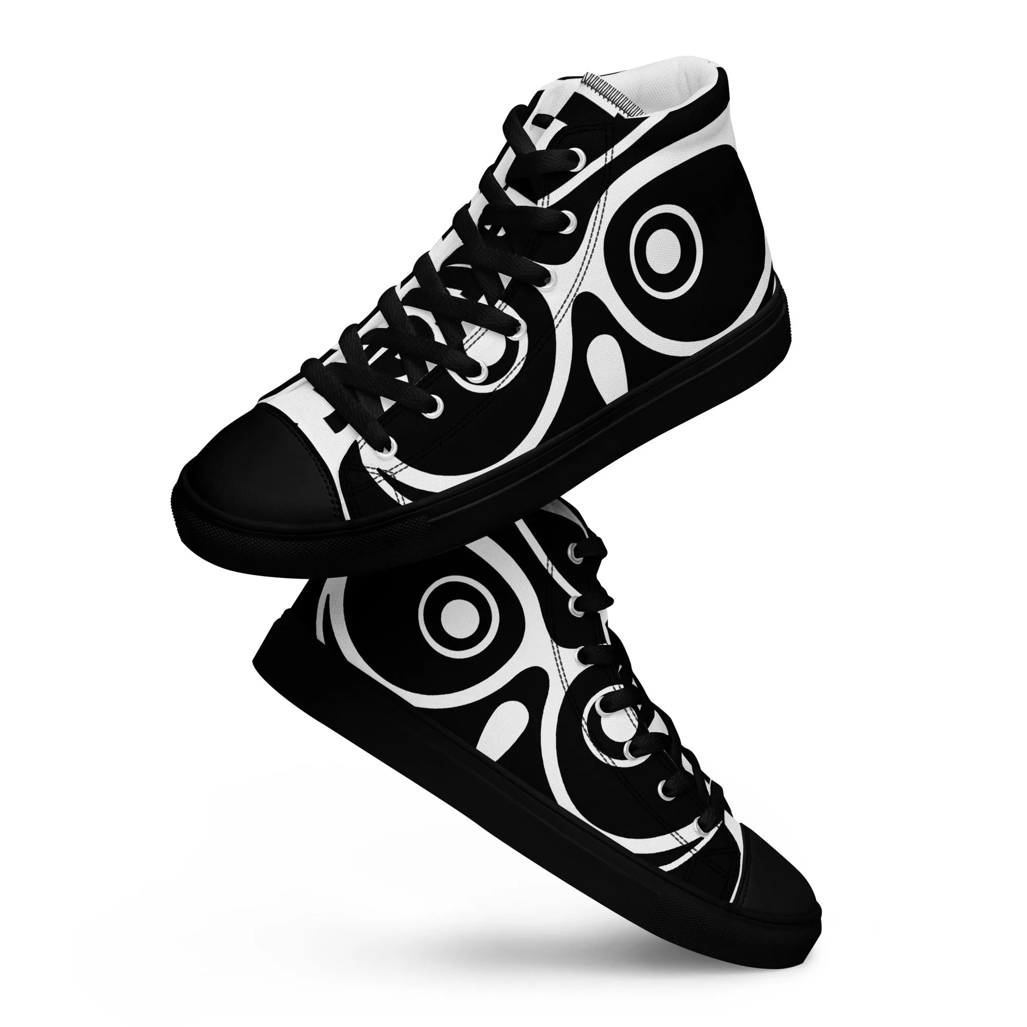 Men’s high top canvas shoes super soft inside feel