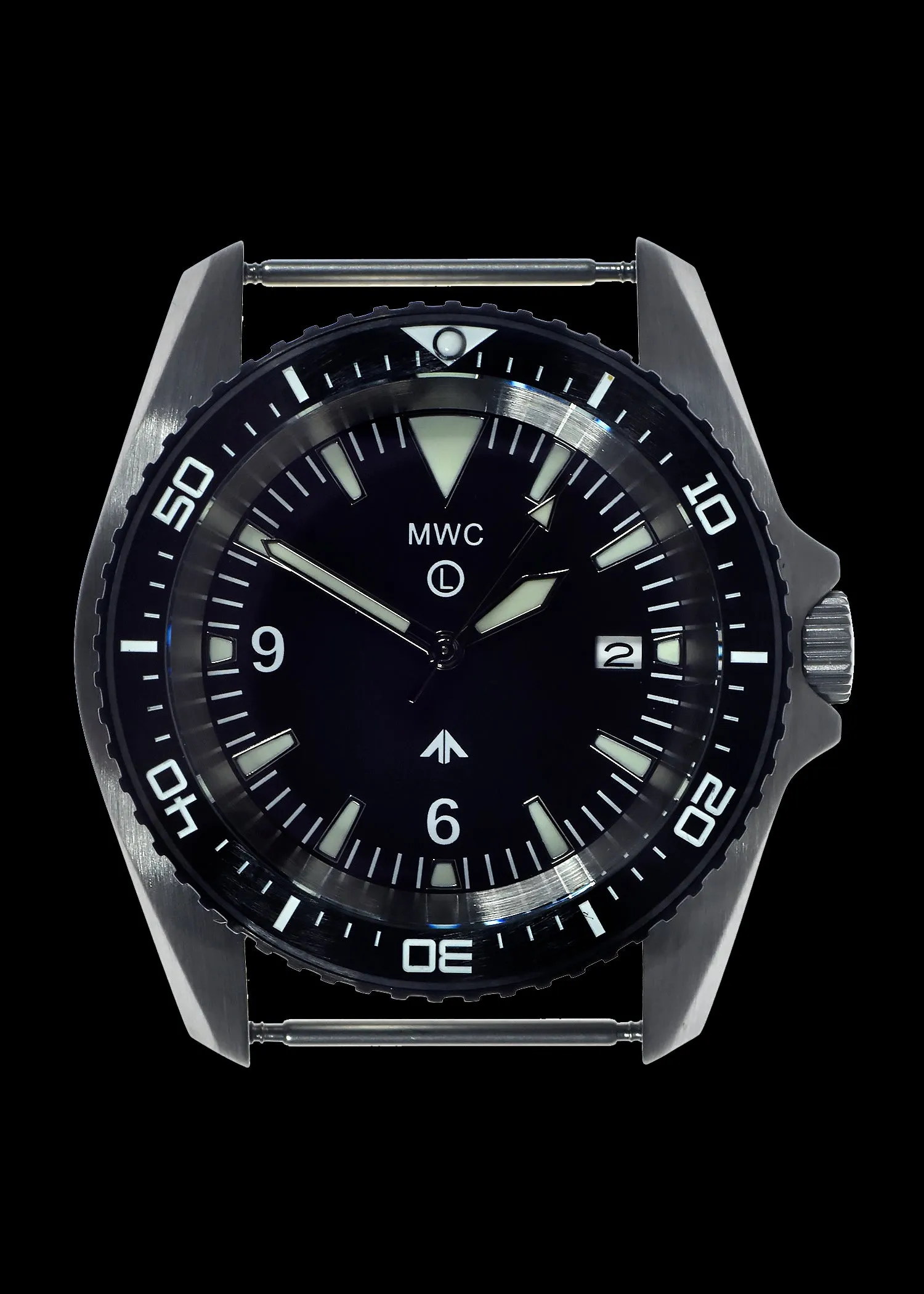 Military Divers Watch Stainless Steel (Automatic) 12 Hour Dial with Sapphire Crystal and Ceramic Bezel