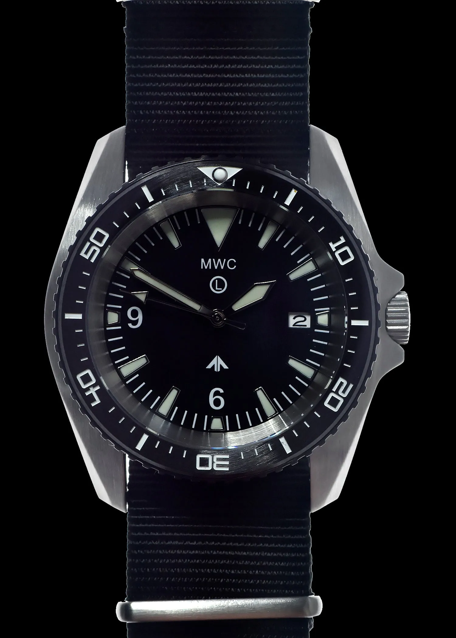 Military Divers Watch Stainless Steel (Automatic) 12 Hour Dial with Sapphire Crystal and Ceramic Bezel