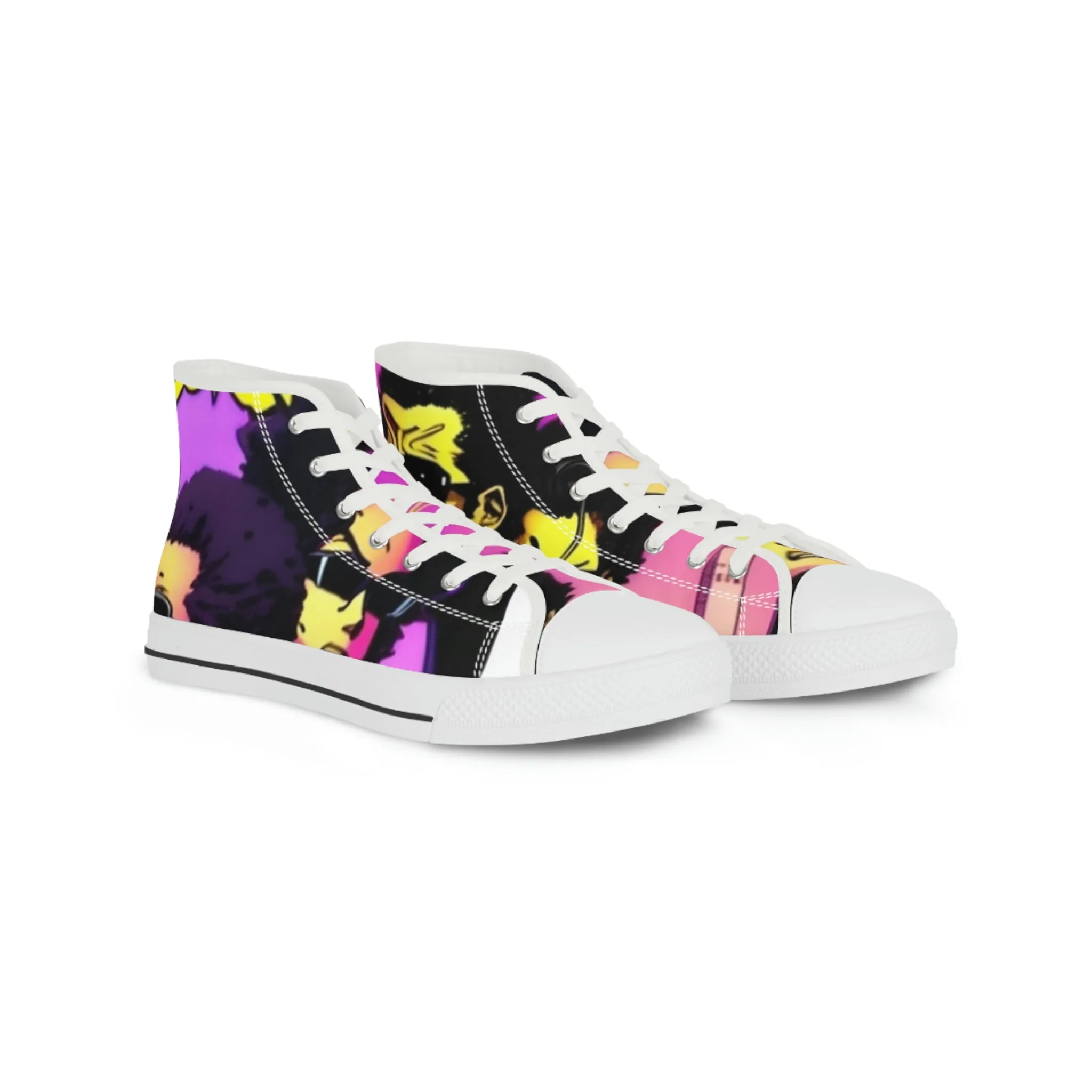 MyDreamMyTee Men's High Top Sneakers