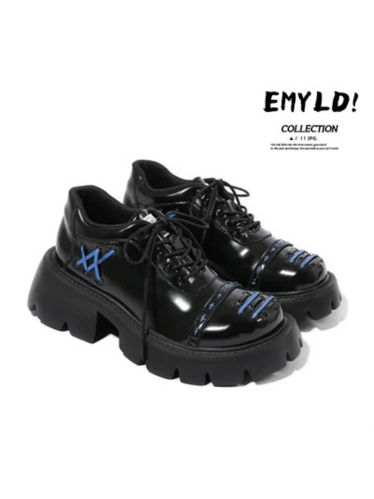 Niche Design Derby Platform Shoes【s0000005181】