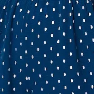 Polka Dot Cropped V-Neck Jumpsuit