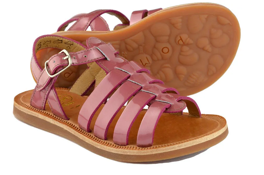 Pom d'Api Girls Pink Sandal