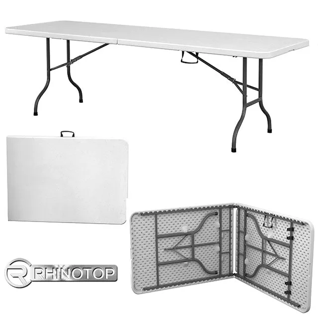 RhinoTop Bi-Folding Table 8 ft