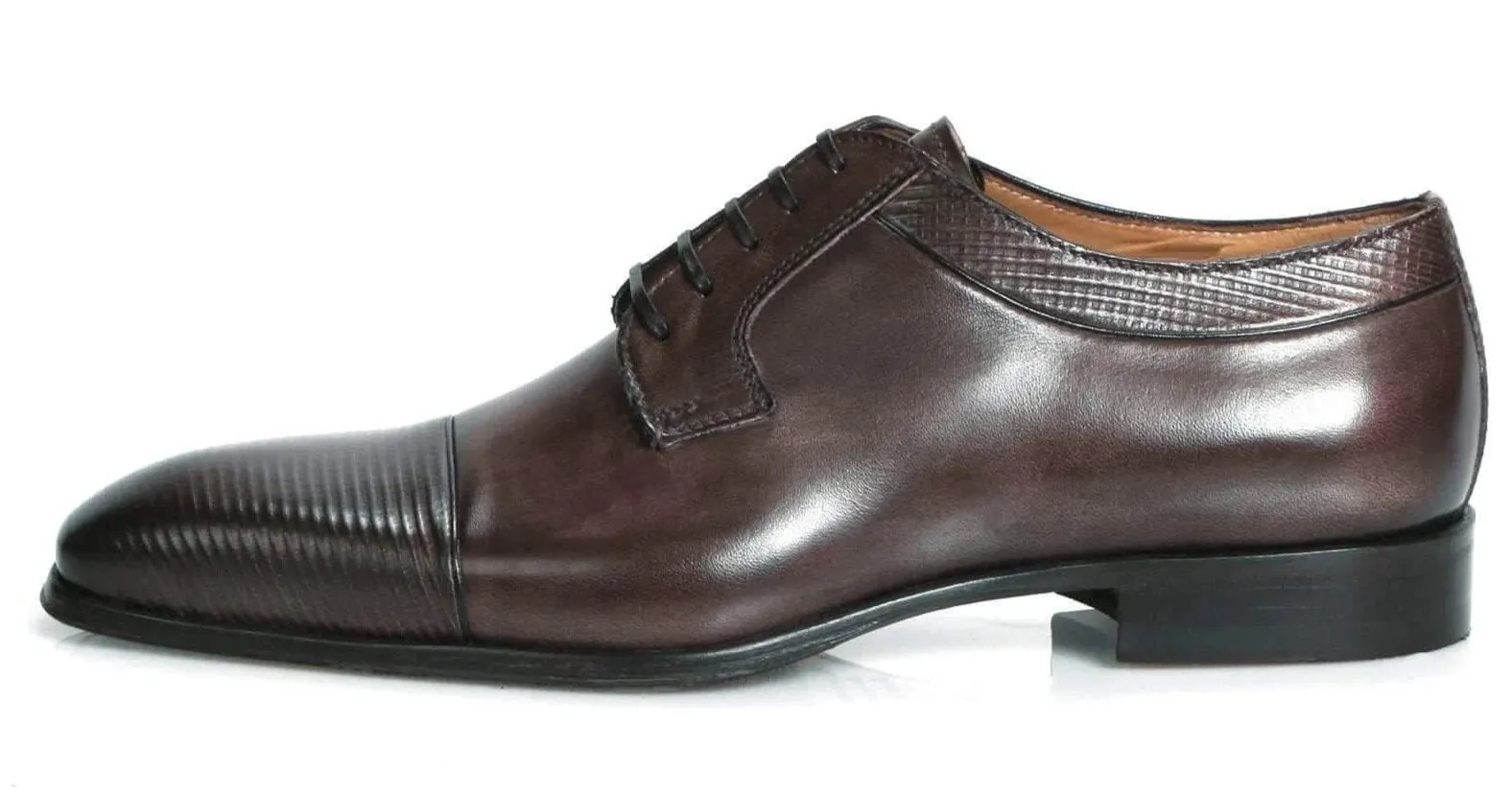 Richmond Cap Toe Derby Walnut Brown