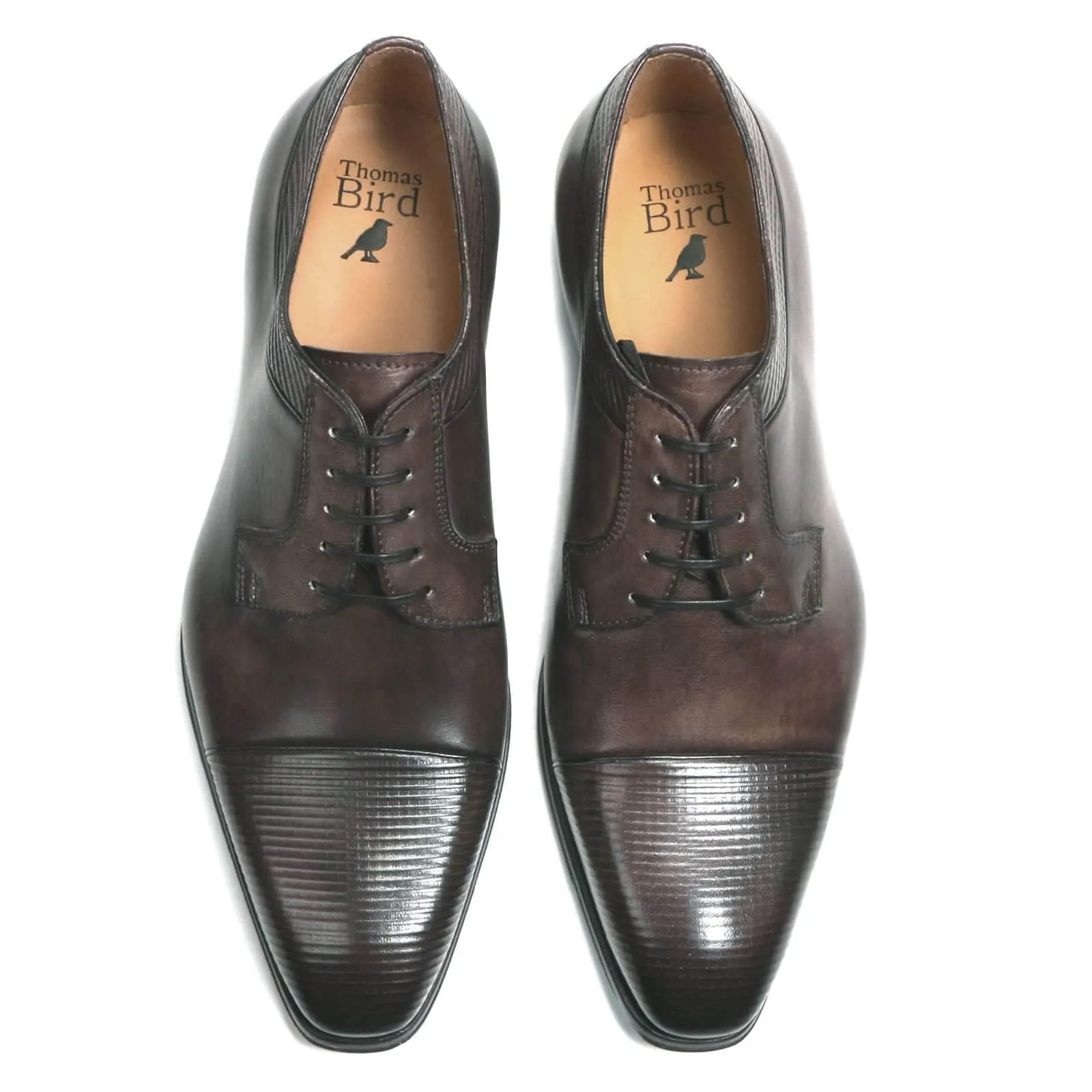 Richmond Cap Toe Derby Walnut Brown