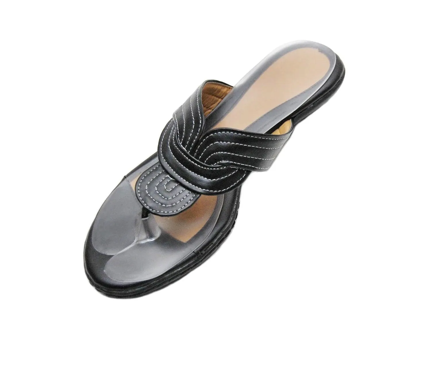 Sandal Sole Inserts with Thong Protector