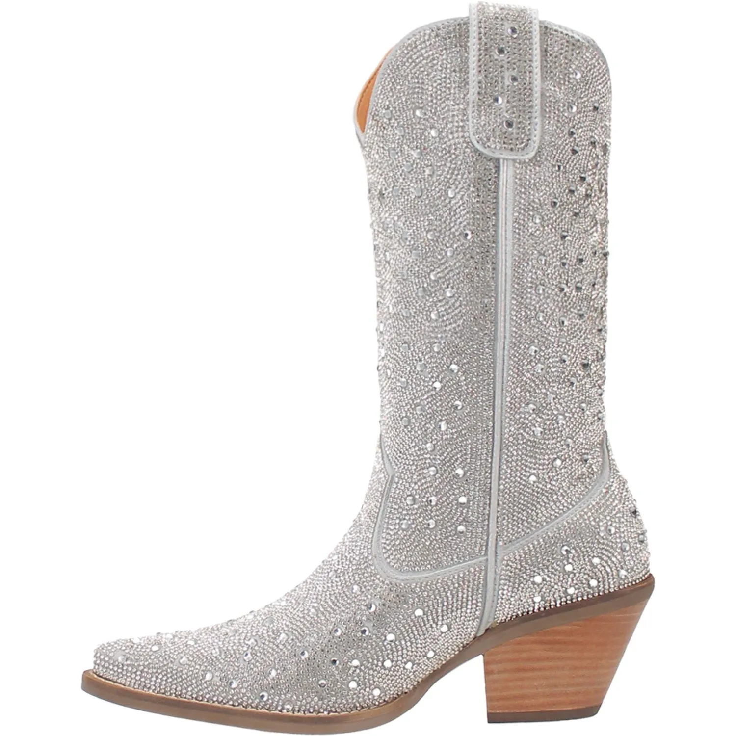 SILVER DOLLAR LEATHER BOOT